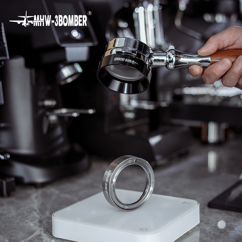 Dosing Funnel Ring - MHW-3BOMBER Cincin Dosis Kopi 58Mm Corong