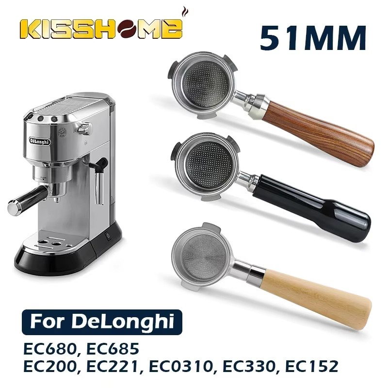 Coffee Equipment - Portafilter bawah kopi 51MM, Aksesori mesin