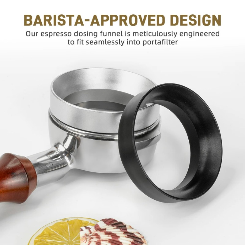Dosing Funnel Ring - 51/53/58Mm ABS Corong Dosis Espresso Kolektor