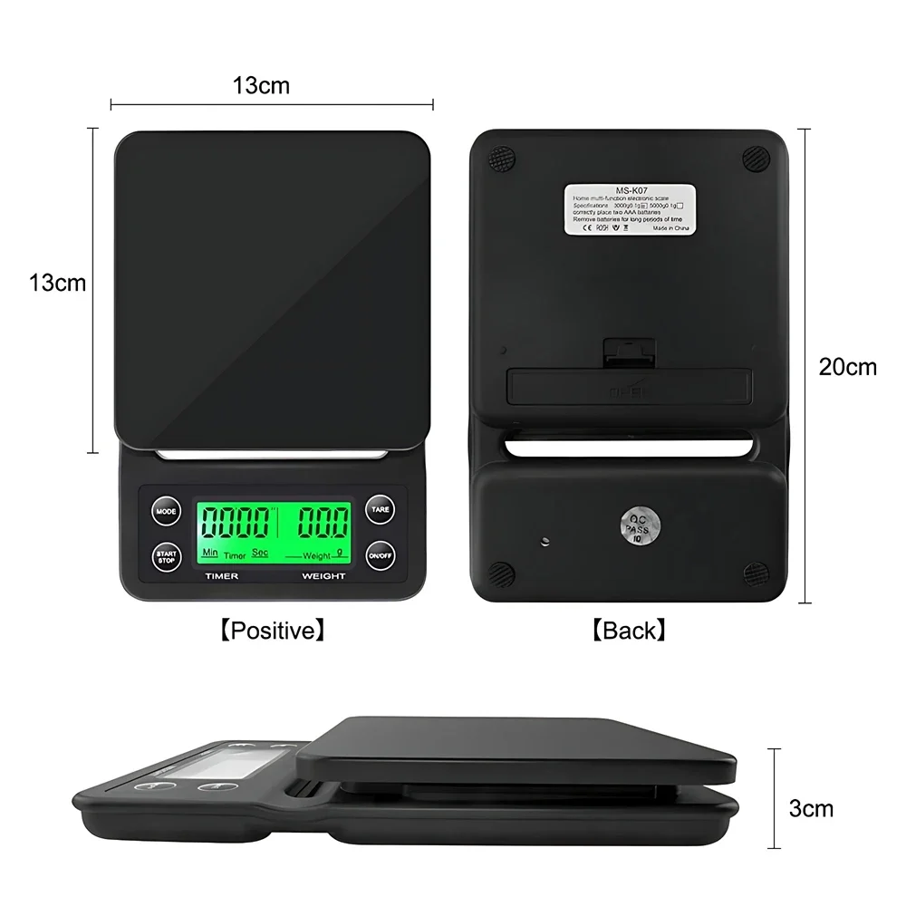 Timbangan Kopi Tetes Elektroni - Scale Drip Timer ulasan dan harga