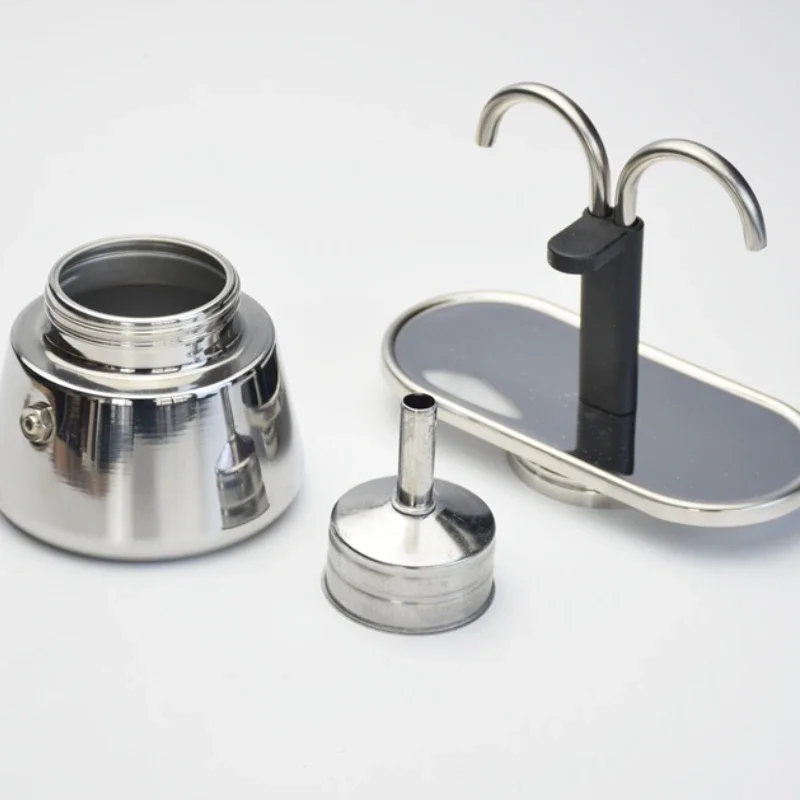 Mini Moka Pot tabung ganda 200 - Coffee Vending Equipment ulasan dan harga
