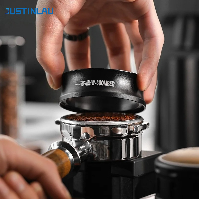 JUSTINLAU Corong Dosis Kopi 51 - Dosing Funnel Ring ulasan dan harga