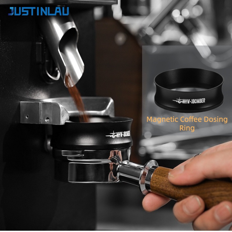 JUSTINLAU Corong Dosis Kopi 51 - Dosing Funnel Ring ulasan dan harga