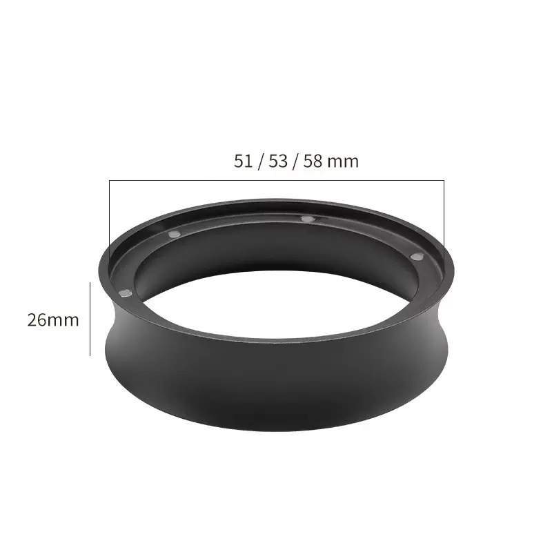 Corong Dosis Kopi dari Paduan  - Dosing Funnel Ring ulasan dan harga