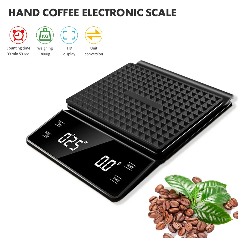 Timbangan Kopi 3kg/0.1g dengan - Scale Drip Timer ulasan dan harga