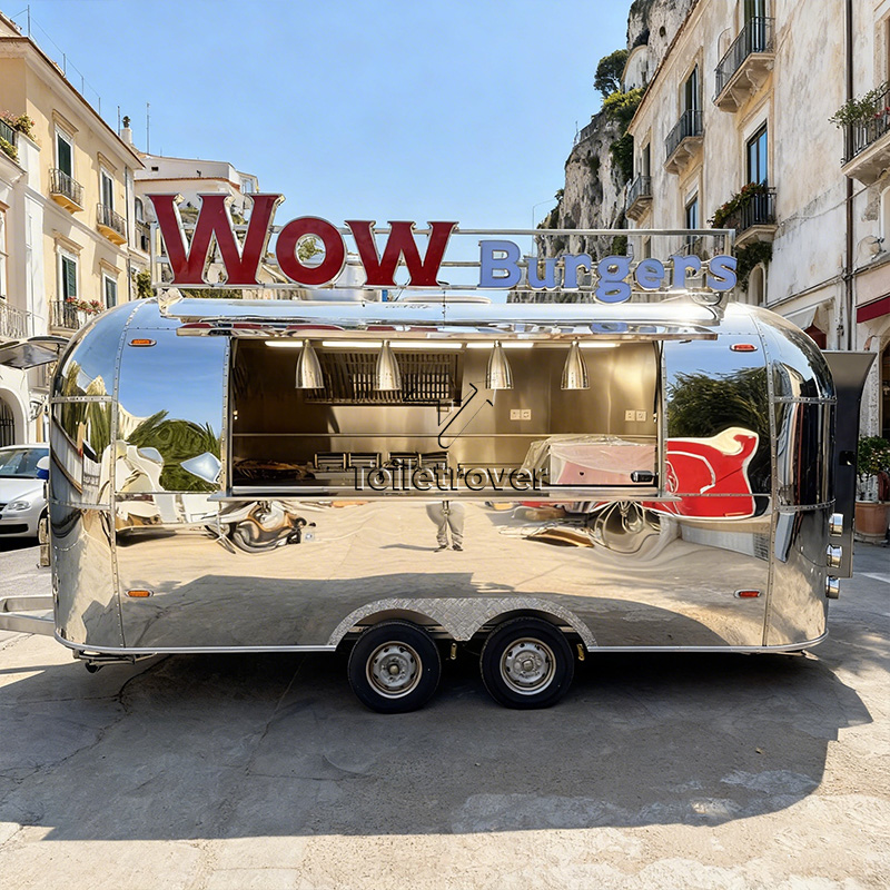 Trailer Makanan dari Baja Anti - Coffee Equipment In China ulasan dan harga